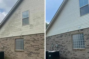 Residential Exterior Cleaning Service (contact for prices, free estimate)